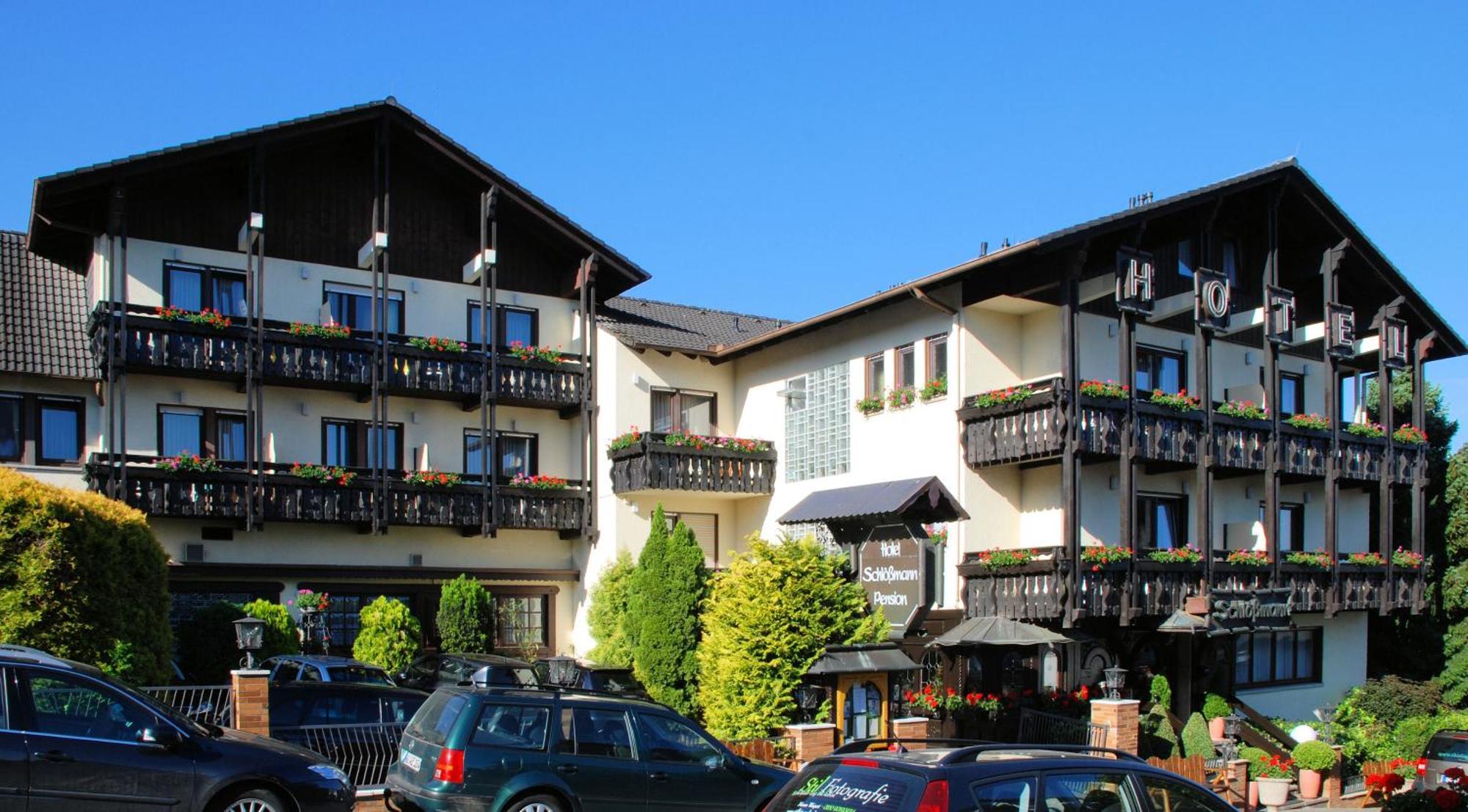 Hotel Schloessmann Garni Bad Konig Luaran gambar